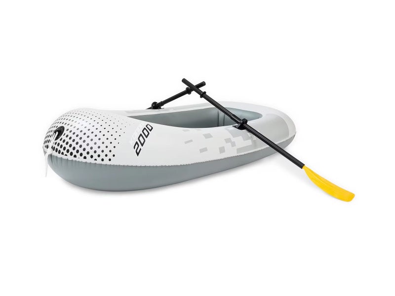 1.84m Inflatable Boat Raft Set with Oars & Pump Carousel 1