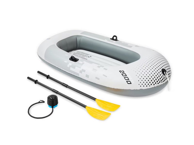 1.84m Inflatable Boat Raft Set with Oars & Pump Carousel 2