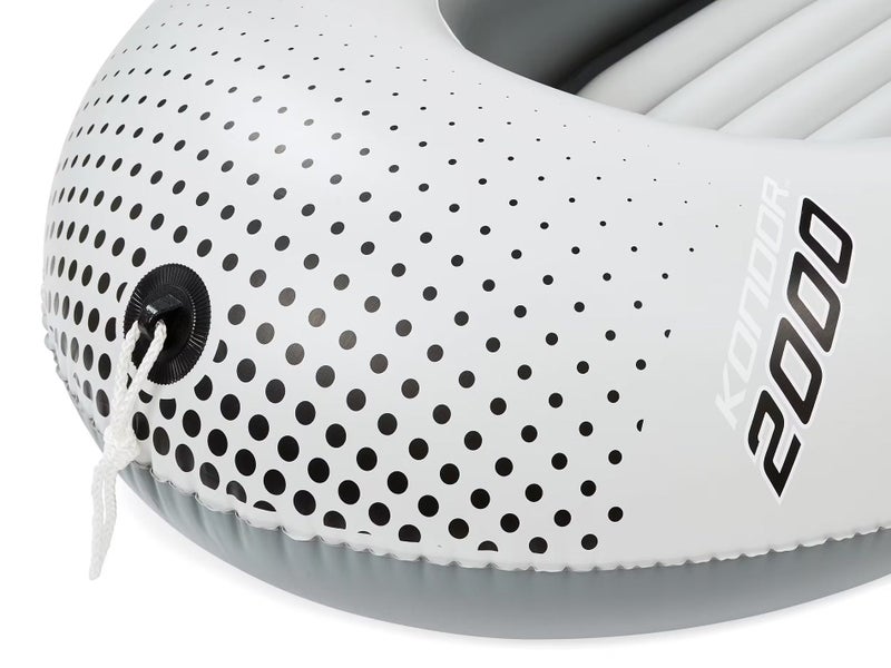 1.84m Inflatable Boat Raft Set with Oars & Pump Carousel 8