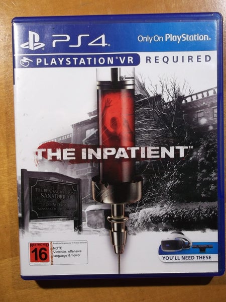 The Inpatient - PS4 VR Game - Excellent Condition Carousel 1