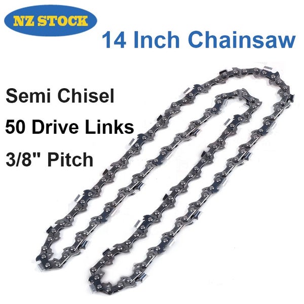 14 Inch Chainsaw Chain 50 Drive Links, 3/8" Pitch Carousel 1