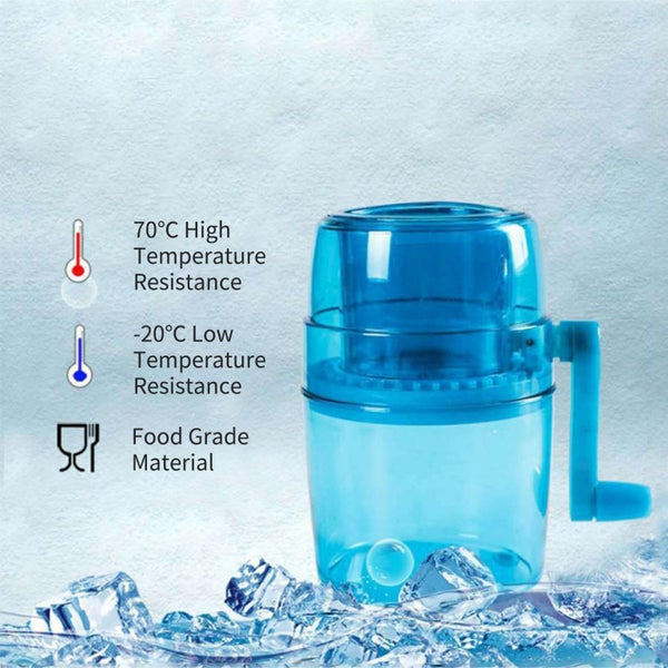 Manual Ice Crusher Household Ice Crusher Rotary Ice Crusher Ice Cube Cutter Carousel 8