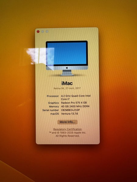 iMac 27" - 4.2 GHz Core i7 - mid 2017 Carousel 2