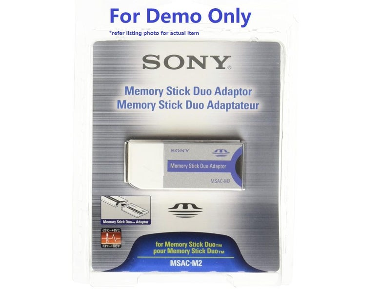 Rare! SONY Official Genuine Long Memory Stick MS Duo Adapter MSAC-M2 Carousel 1