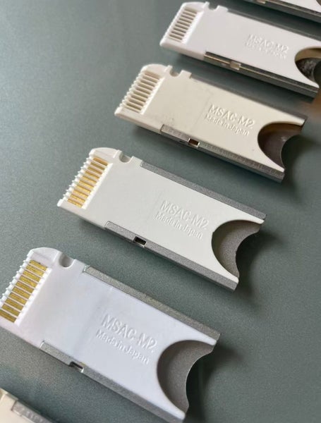 Rare! SONY Official Genuine Long Memory Stick MS Duo Adapter MSAC-M2 Carousel 5