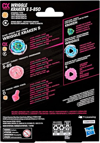 Beyblade X: Starter Pack - Wriggle Kraken Carousel 2