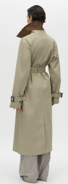 Camilla and Marc Minaret Trench Coat with Belt - Seagrass Size M/L64606927108738112