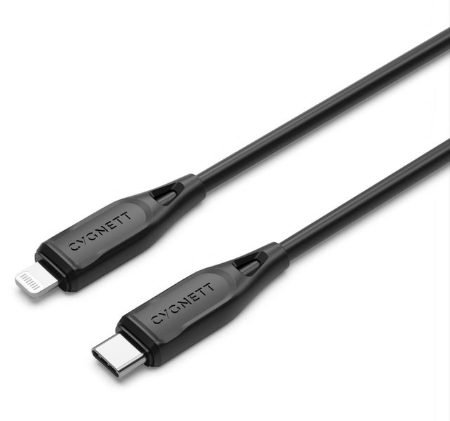 Cygnett Essentials Lightning To USB-C Cable 1m Carousel 1