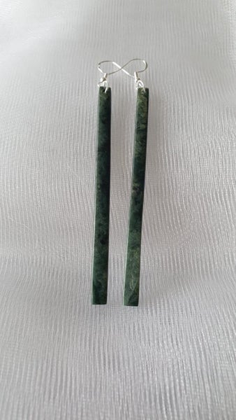 8.8cm Pounamu earrings Carousel 1