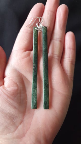 8.8cm Pounamu earrings Carousel 2