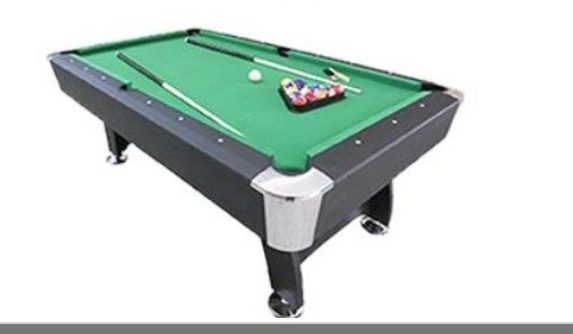 ASSEMBLED 7ft POOL TABLE WITH AUTO BALL RETURN - THE ULTIMATE PACKAGE DEAL! Carousel 1