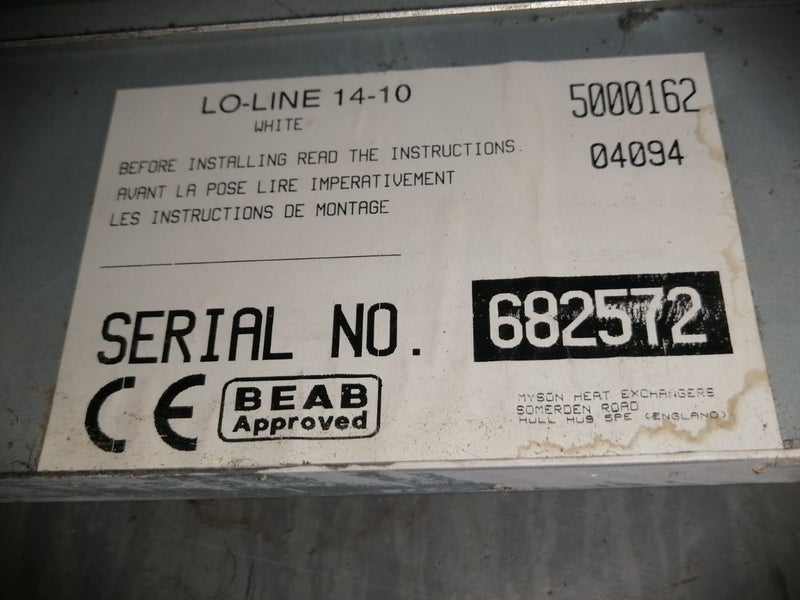 Wetback Radiator Heater, Lo-Line Model 14-10 Carousel 2