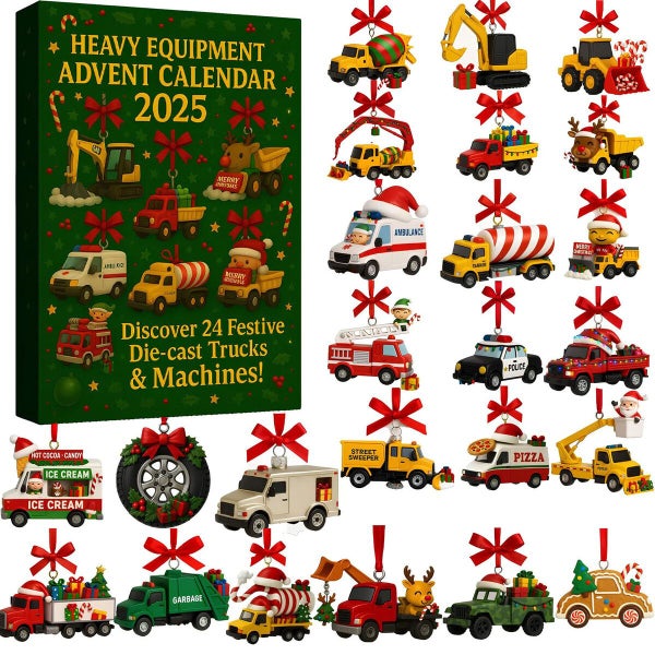 Heavy Equipment Advent Calendar Carousel 1
