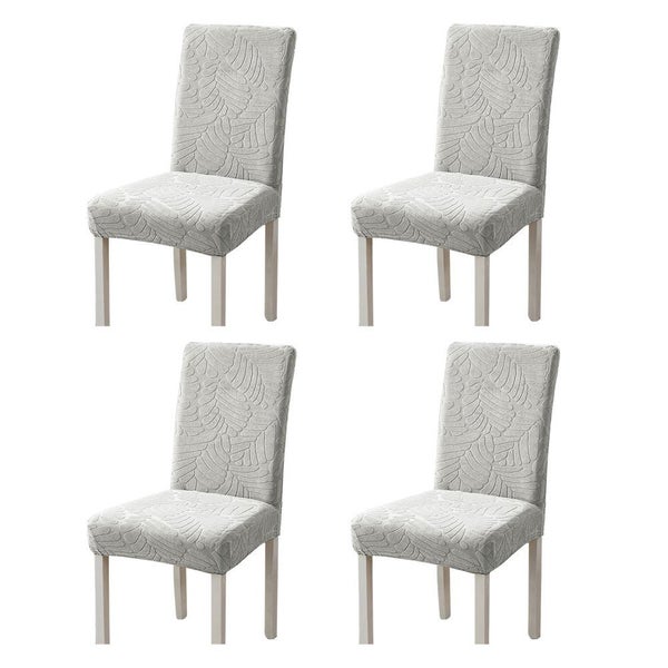 Chair Cover 4Pcs Stretch Dining Chair Cover Seat Covers Washable Banquet Wedding Carousel 1