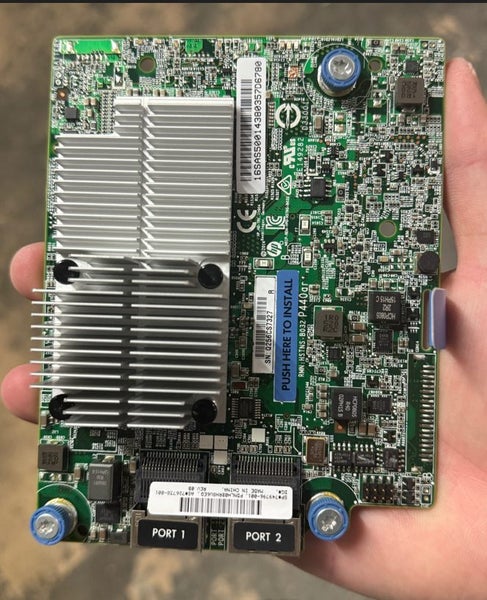 HPE Smart Array P440ar / P440 Controller Card (P/N: 749796-001) Carousel 1