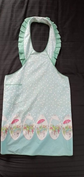 WINTRACO Apron, 100% cotton. Made in NZ mid-century Carousel 2