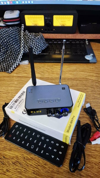 M9 Pro Multi function Bluetooth audio adapter w/ FM tuner Carousel 1