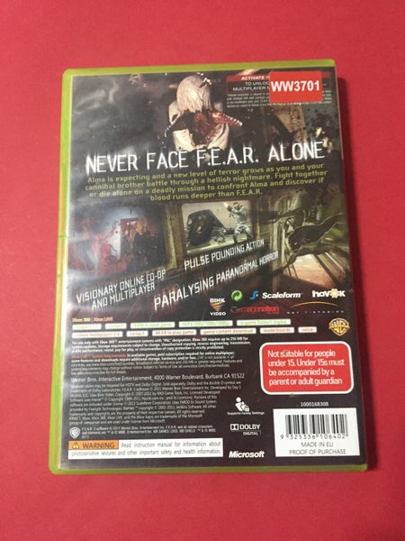 Fear 3 (Xbox 360) Carousel 2