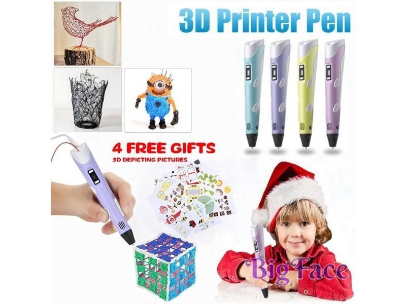 3D Pen Learning Creative Set Toys For Children Plastic Drawing Creativity Arts Carousel 2
