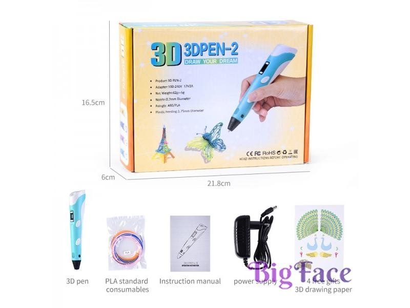 3D Pen Learning Creative Set Toys For Children Plastic Drawing Creativity Arts Carousel 4