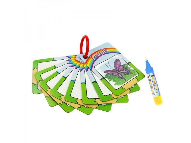 3 Types Reusable Water Drawing Card 1 Magic Pen Recognize Painting Board For Carousel 1