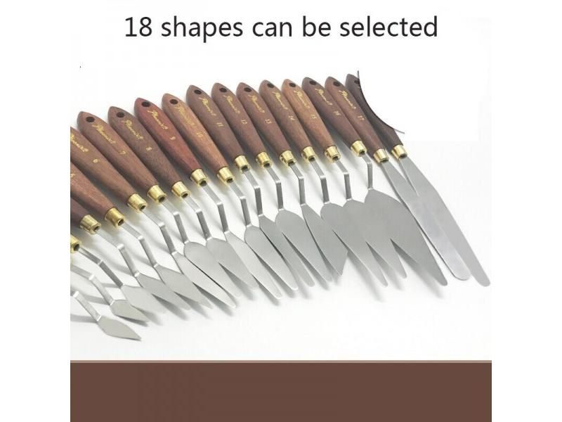 Professional Spatula Palette Knife Set For Artist Oil Painting Tools Carousel 1