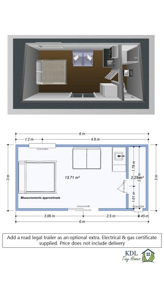 8mx3m self contained cabin Carousel 1