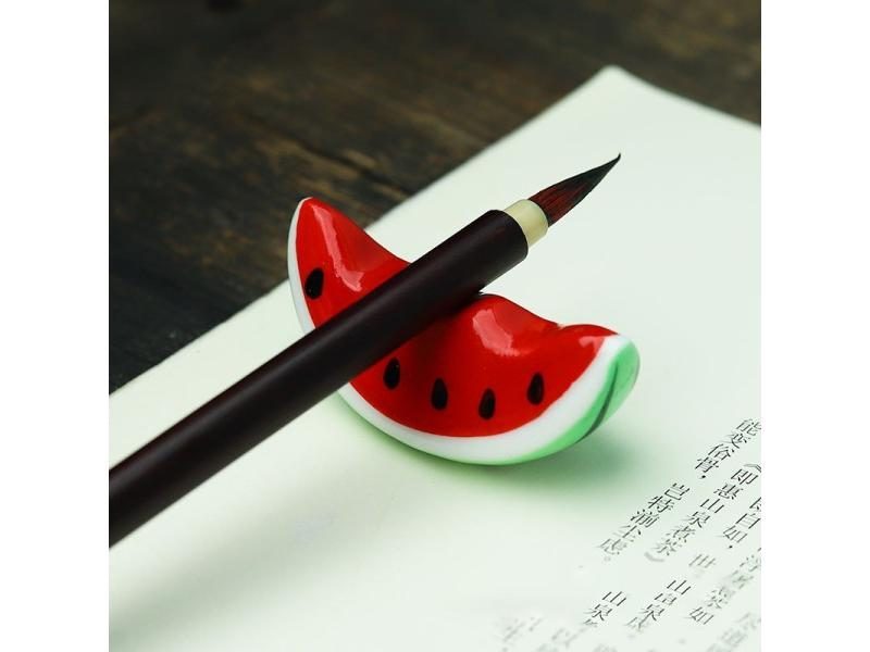 Cute Animal Ceramic Paint Brush Pen Holder Pen Rack Display Stand Palette For Carousel 1