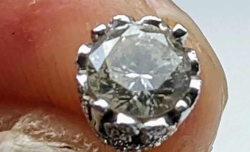 One of kind 62 diamonds in total Diamond earrings valuation $5200 Carousel 2