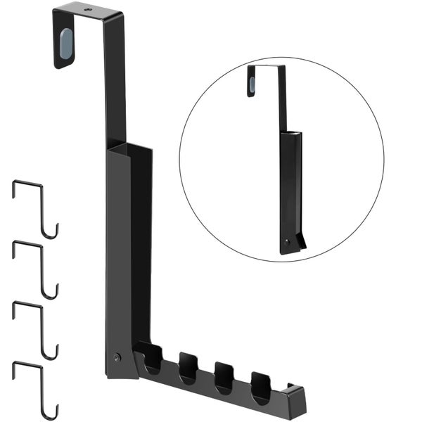 Over The Door Hooks Hanger,Foldable Over Door Drying Laundry Rack Hooks for Carousel 1
