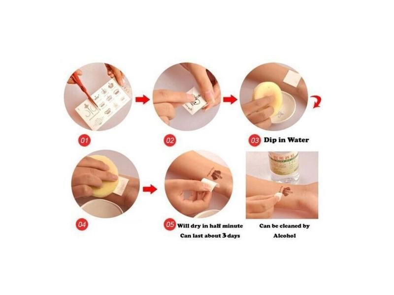 Temporary Tattoo Stickers Carousel 4