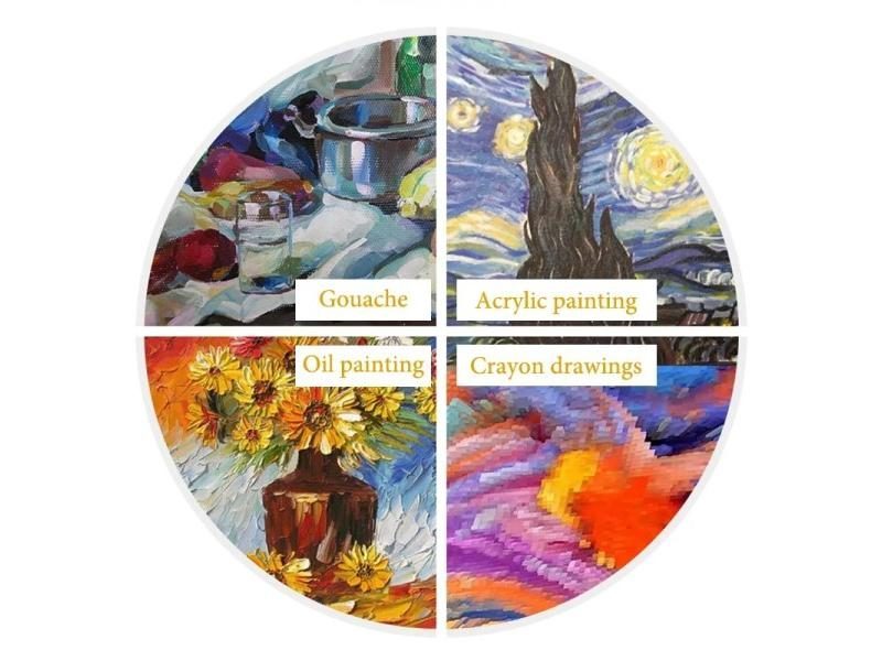 Blank Canvas Paint Canvas Roll Carousel 4