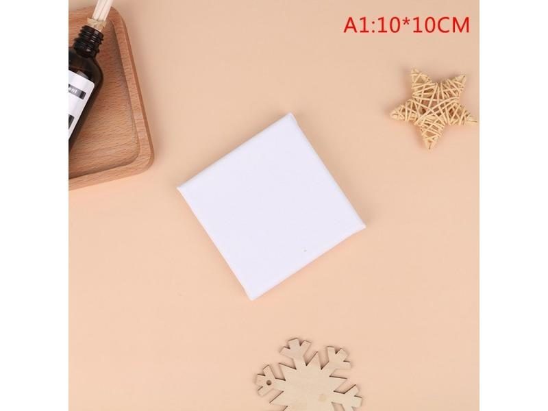 White Square Canvas For Canvas Oil Painting With Wooden Board Frame Carousel 1