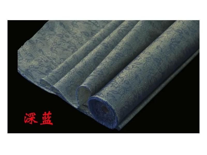 0.83*5m Satin Scroll Mounted Cloth Diy Chinese Scroll Mounted Cloth Carousel 1