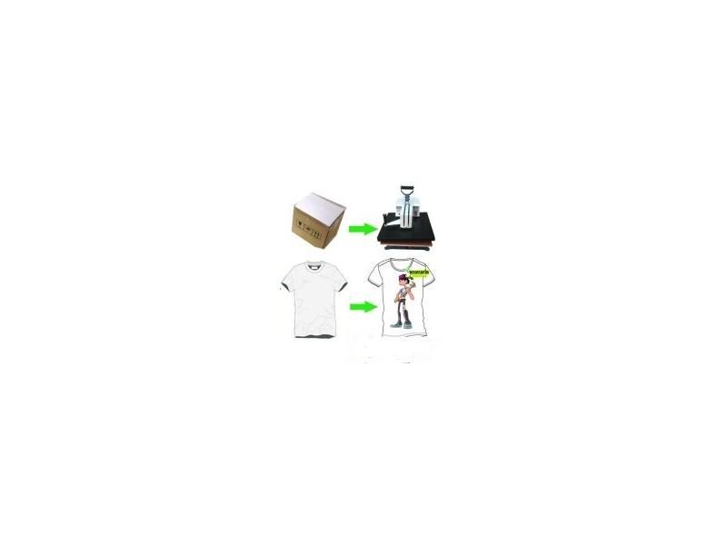 A4 10pcs Inkjet Heat Transfer Printing Paper For Cotton Garment DIY Carousel 1