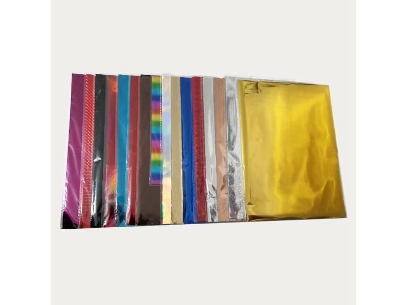50Pcs Gold Black Red Hot Stamping Foil Paper For A4 Laser Printer Craft Carousel 2