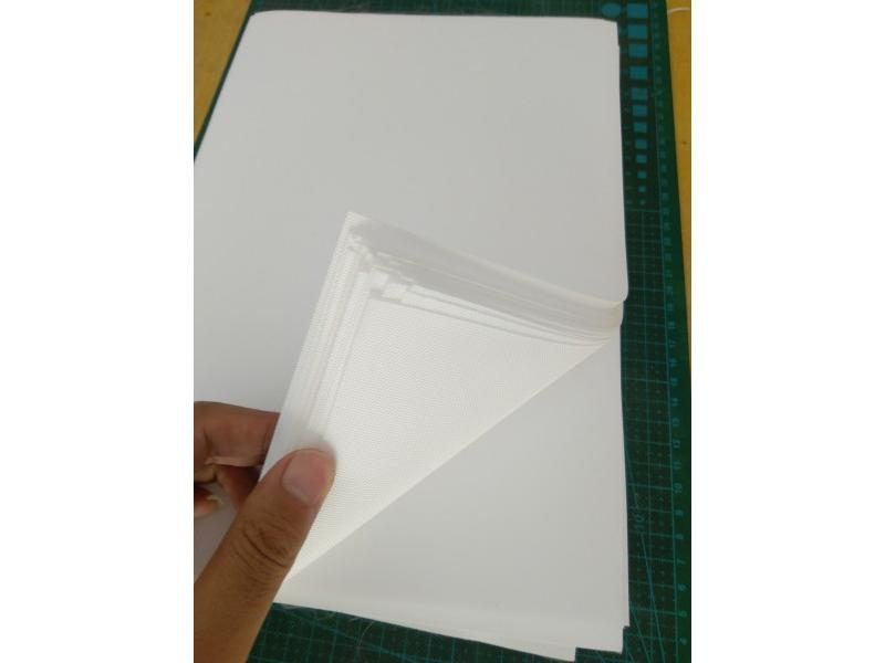 5 Pieces A4 A3 240g 350g Polyester Cotton Inkjet Canvas Samples Carousel 1