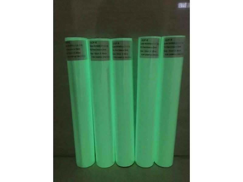 Glow In Dark PU Flex Vinyl Film Iron On Heat Transfer Film A4 8 Pieces Carousel 1