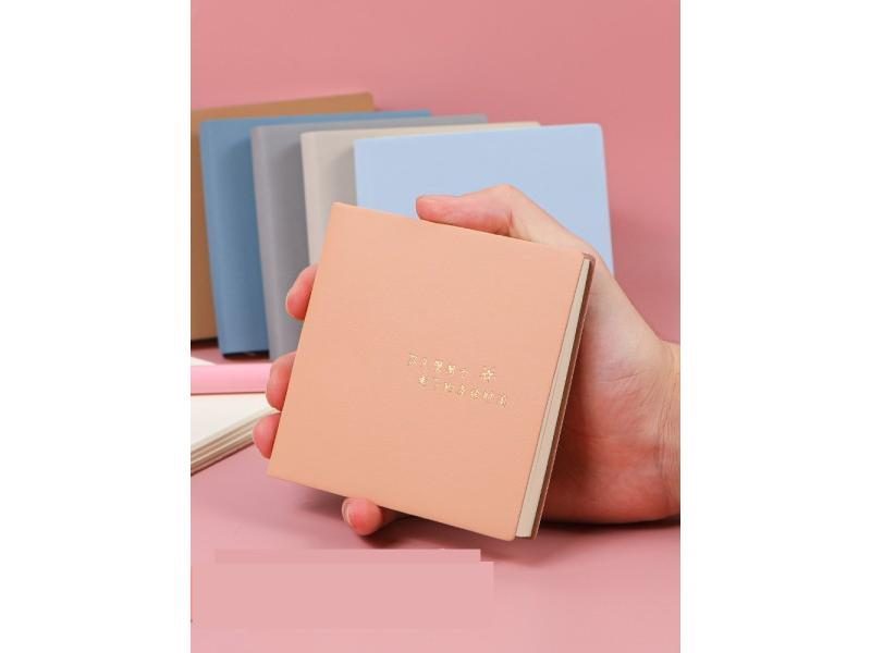 Mini Square Sketch Book Blank Pocket Sketch Bbook Watercolor Painting Hand Carousel 4