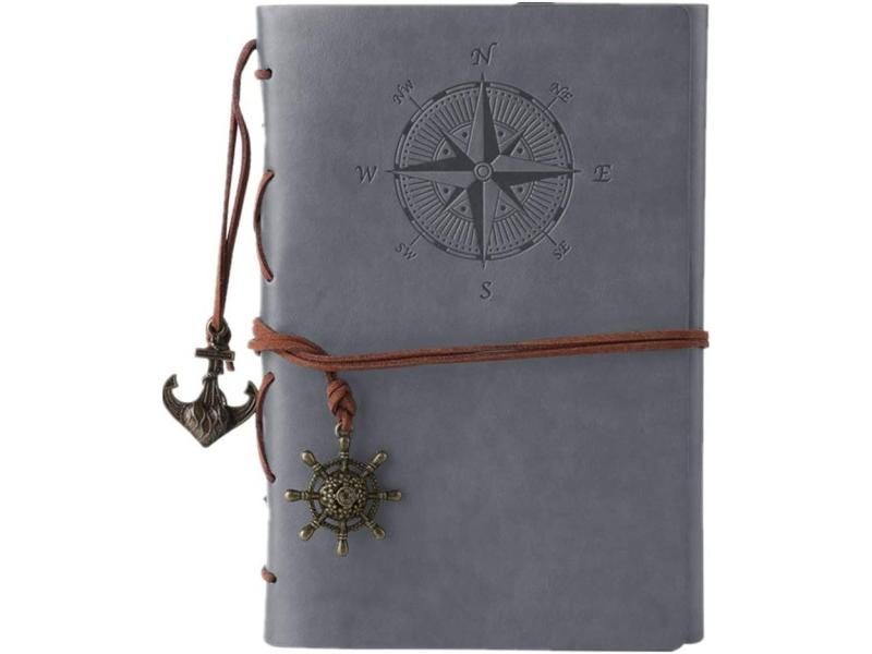 A5/A6/A7 Leather Journal Notebook Refillable Travelers Journals For Adults Kids Carousel 1