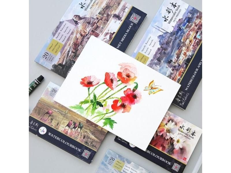 300g M2 16K 32K Professional Watercolor Paper For Painting Drawing Supplies Carousel 2