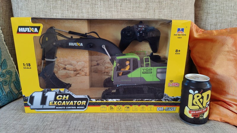 HUINA 1661 Digger Truck Model 1:18 Remote Control RC (Hui Na) - 11CH Carousel 2