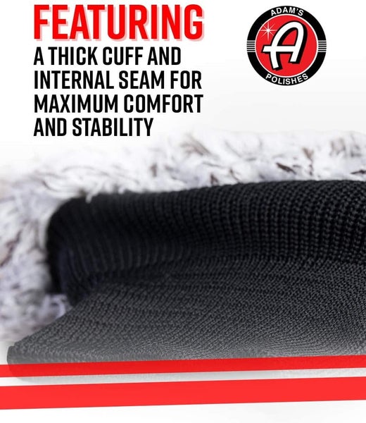 Adam's New Microfiber Car Wash Mitt - Soft, Machine Washable Microfiber Tha Carousel 5