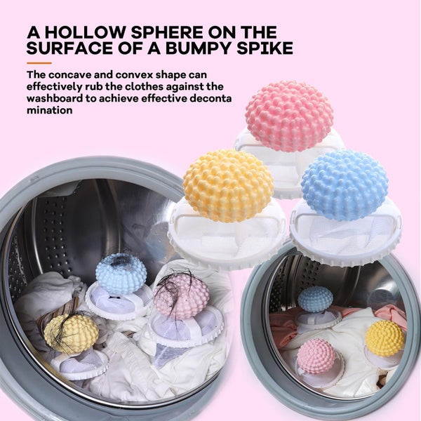 3-Pack Pet Hair Remover for Washing Machine Laundry Lint & Hair Filter Carousel 7