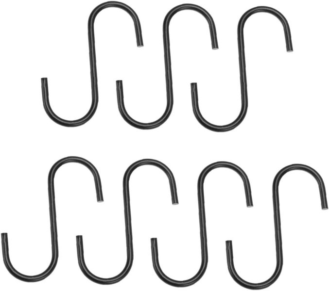 14pcs Industrial Hardware Use Wardrobe Storage Clothes Iron Home Hook Store Carousel 5