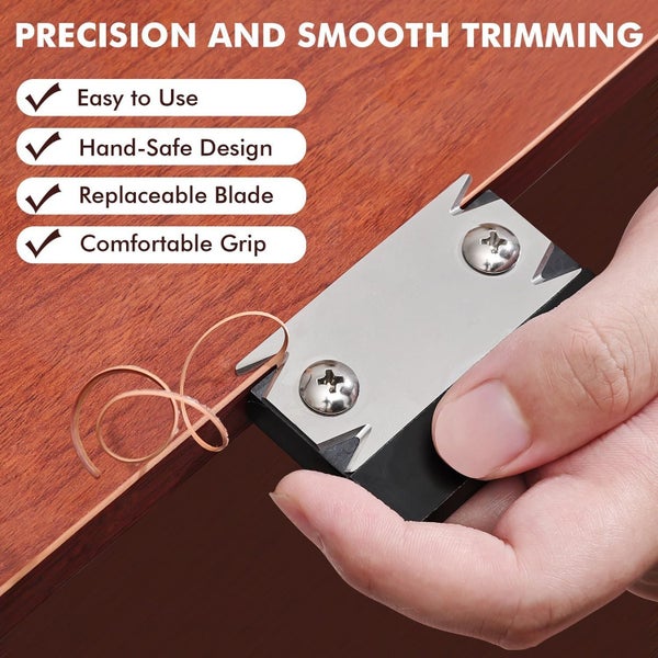 Mini Edge Trimmer Cutter Stainless Steel Blade for Wood PVC ABS Carousel 2