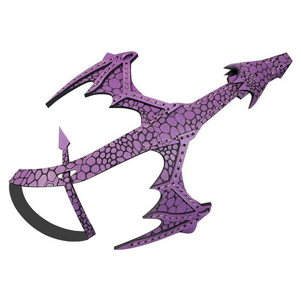 Leather Dragon Hand Bracelet Stylish Wrist Accessory for Cosplay Parties-Purple Carousel 2