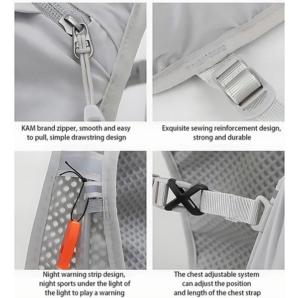Hydration Backpack Vest for Cycling Running Hiking Breathable Sports Pack Carousel 4
