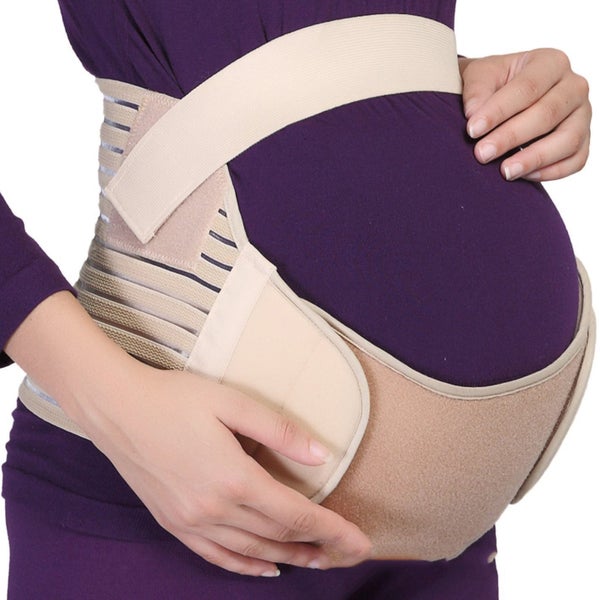 Pregnancy Belly Support Belt, Adjustable Prenatal & Postpartum Support-SkinColor Carousel 1