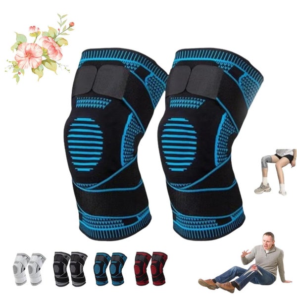 Knee Pro,Pro Knee Brace Bone on Bone Support,One Pair with Adjustable Non-S Carousel 1